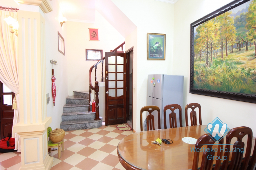 Beautiful 3 stories house for rent in Ba Dinh, Hanoi